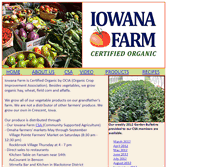 Tablet Screenshot of iowanafarm.com